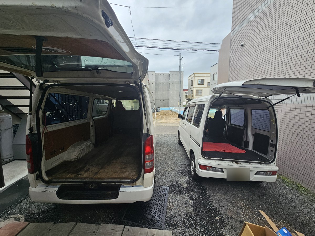 便利屋GOの回収用トラック